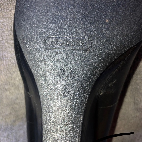 COACH Open Toe Wedges 9.5 - Picture 3 of 8